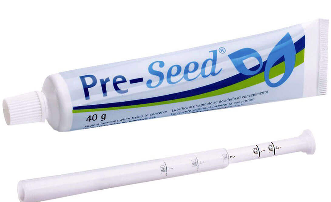 Pre Seed Gleitgel bei Kinderwunsch Tube + Applikator zur Anwendung