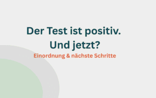 positiver Schwangerschaftstest